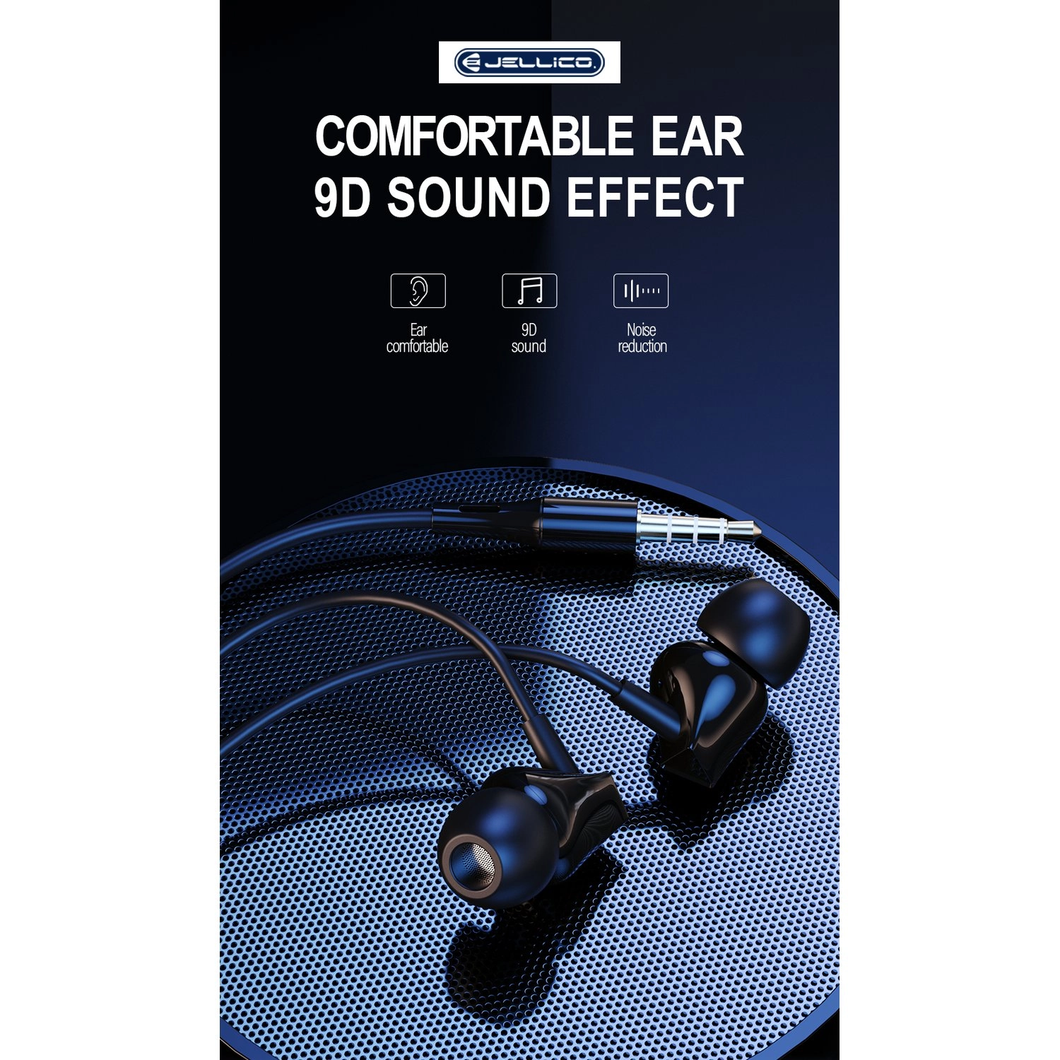 Jellico Ct28 Wired Earphone