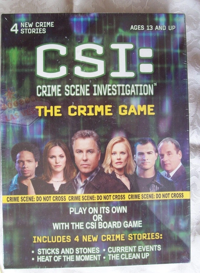 CSI Crime Scene Investigation: The Crime Game
