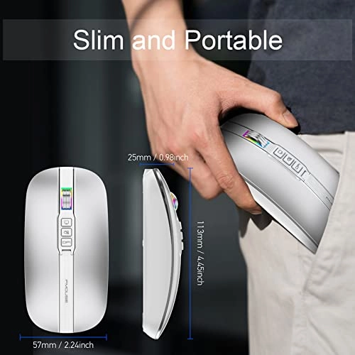 Weless Silent Charging Mouse - Wireless