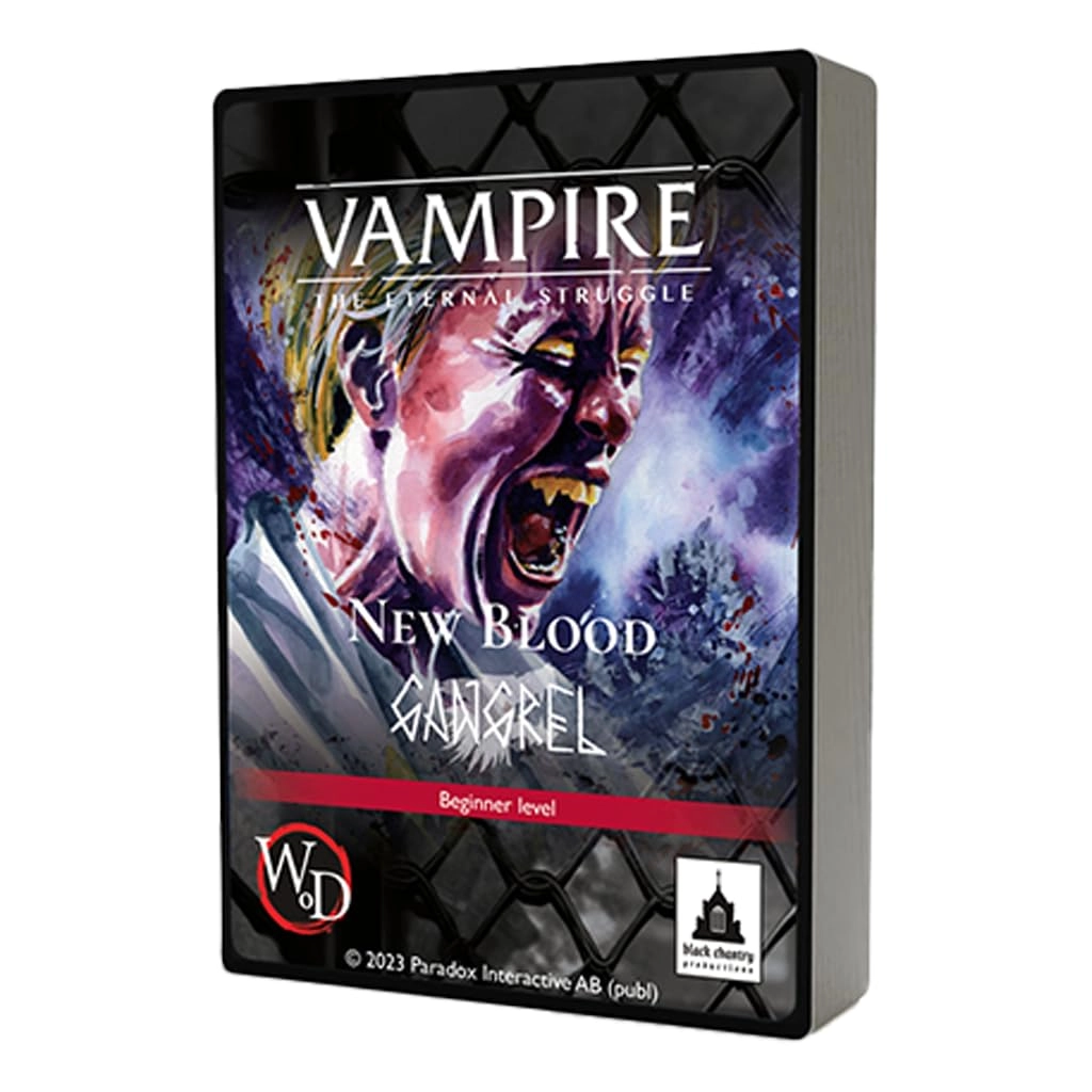 Black Chantry Productions Vampire The Eternal Struggle: New Blood Gangrel - Card Game
