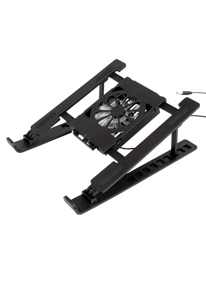 Novatech Adjustable Laptop Cooling Stand - 10-17 Inch