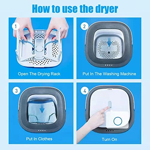 Mini folding washing machine