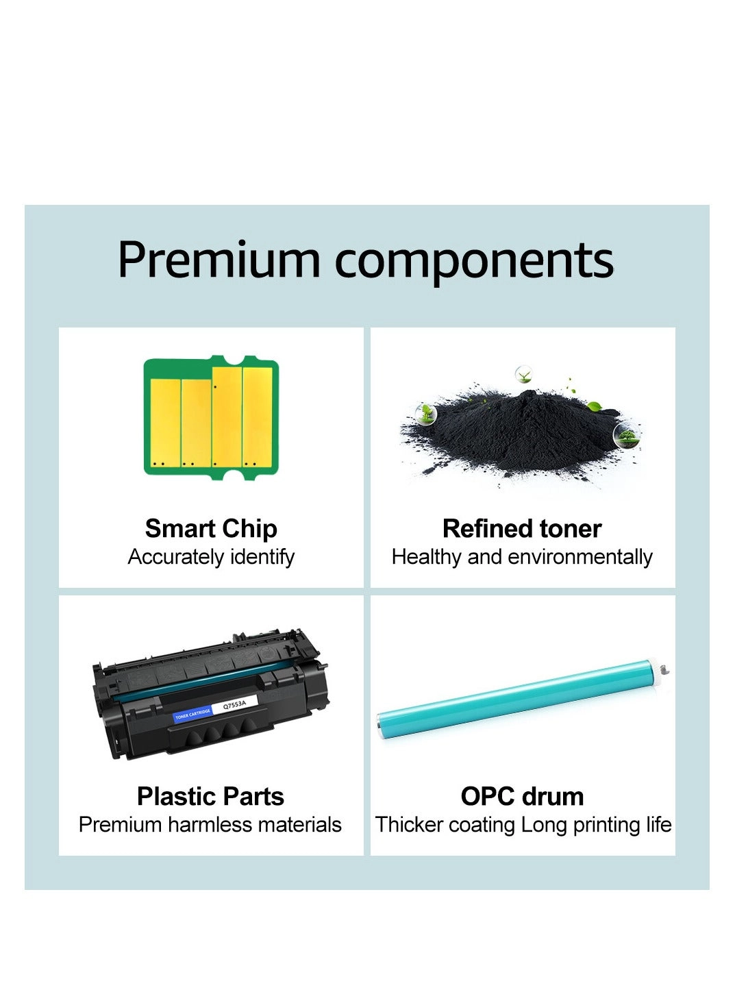 53A Compatible Toner Cartridge - High Yield black