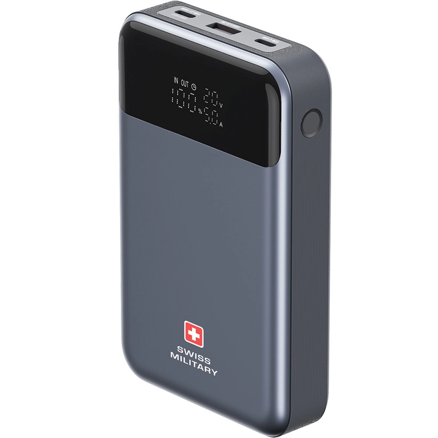 Swiss Military SM-PB-20K - 20000mAh single USB-A dual Type-C