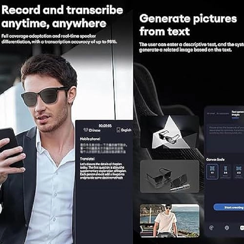 Translation Glasses - Over 100 Languages Lightweight Blue Blocking