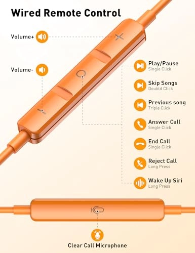 USB C Headphones Wired Earbud