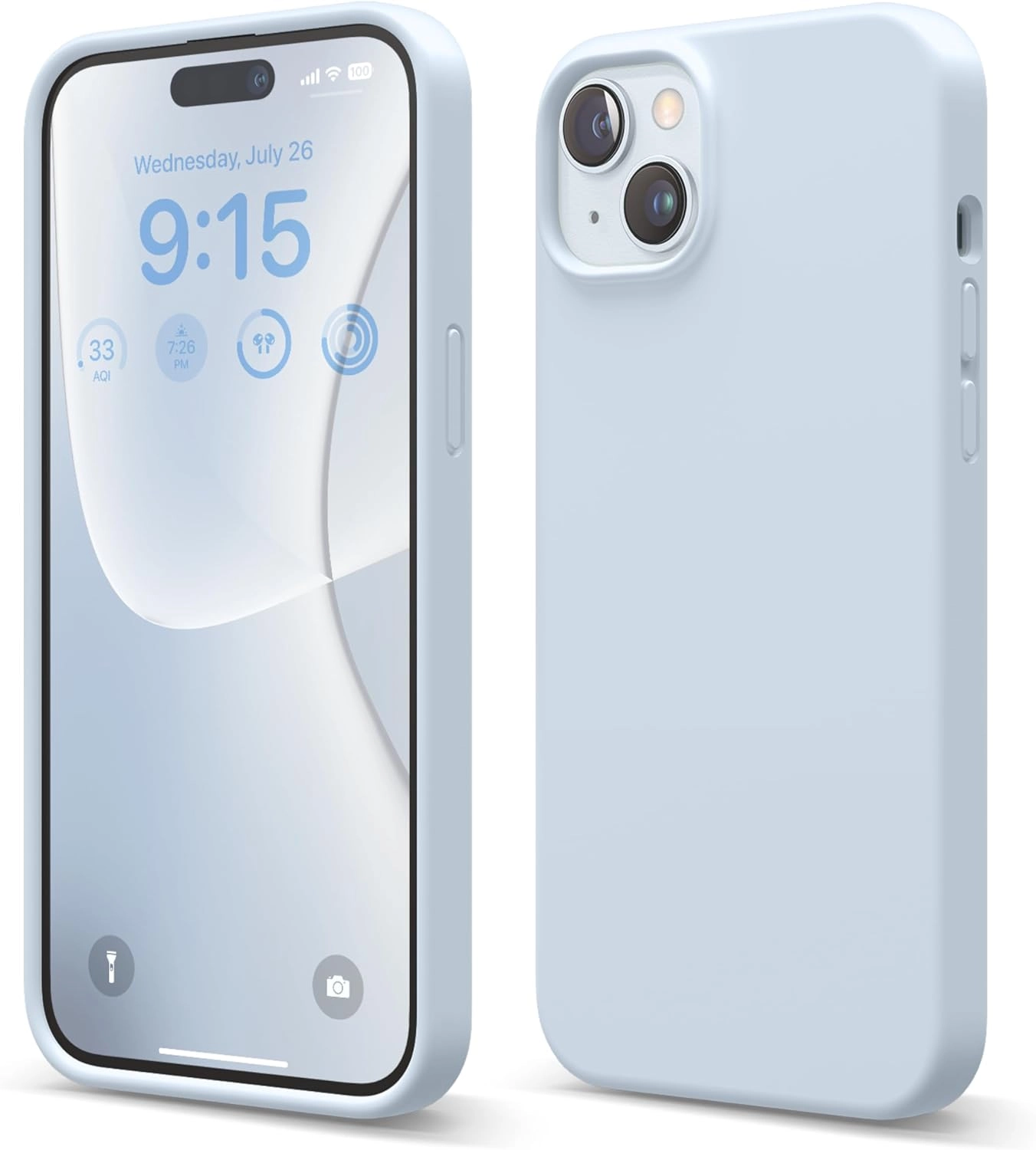 Liquid Silicone case cover for iPhone 15 Plus