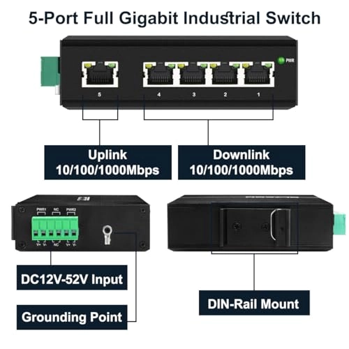 5port Gigabit Switch 5-Ports
