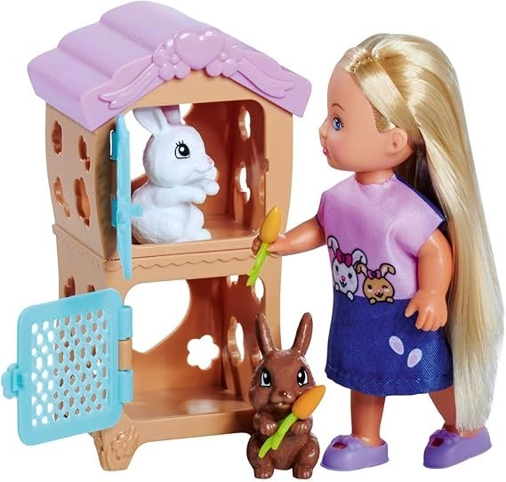Steffi Love Rabbit Family - 29cm White Ages 3+