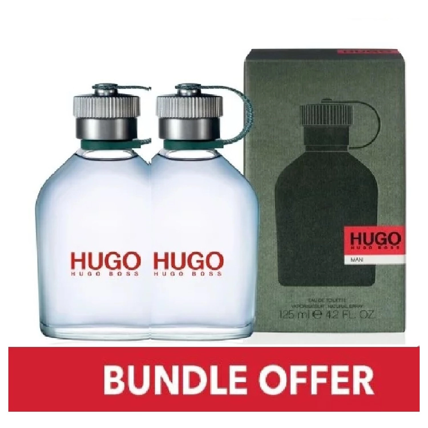 HUGO BOSS Man Eau de Toilette 125 ml Bundle