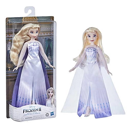Queen Elsa Fashion Doll - Plastic Blonde Hair Frozen 2 Ages 3+