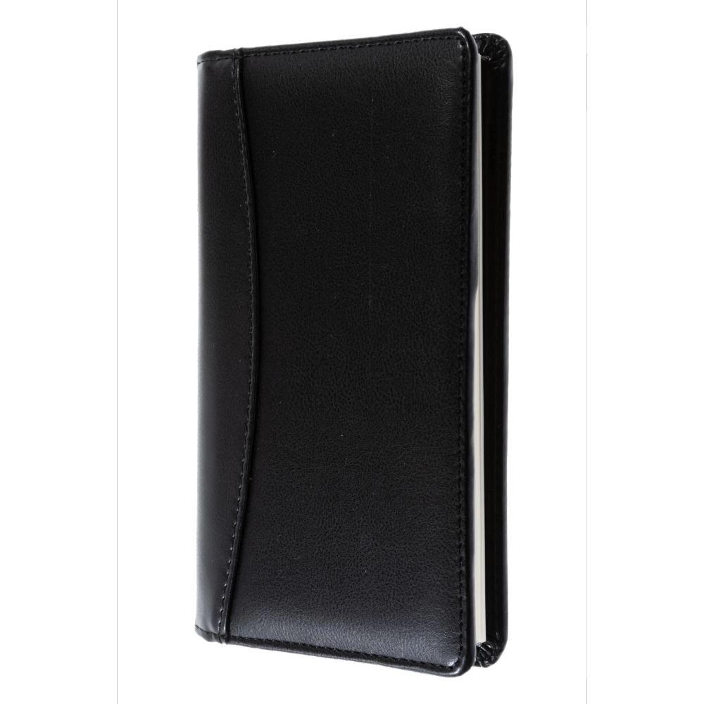 COLLINS DEBDEN Elite Mid-Year Week-To-View Pocket Diary - 152 x 85mm Black