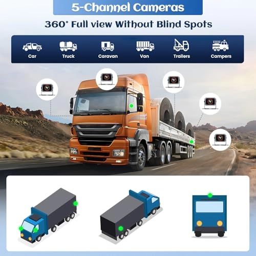 RV Backup Camera System - Night Vision Wired 1080P