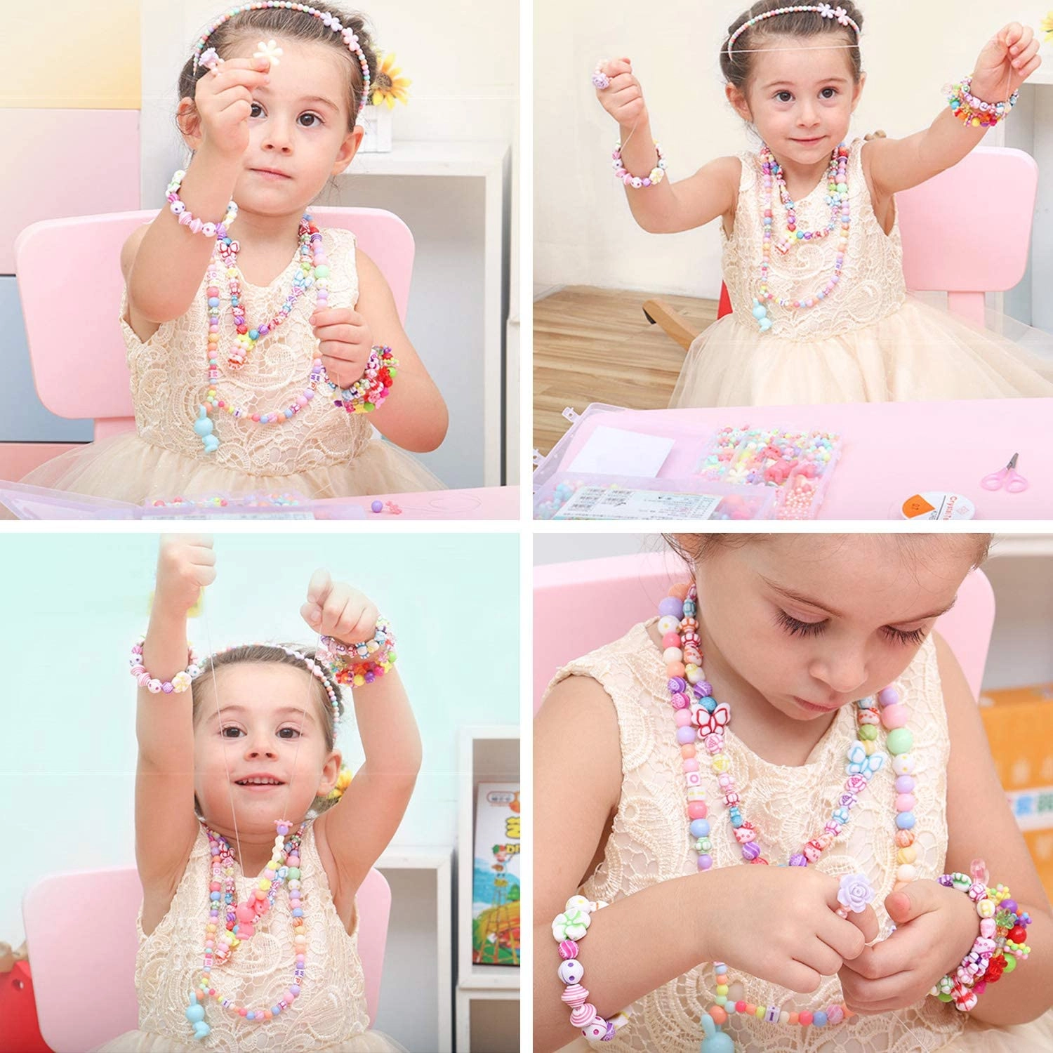 Beads Kits Set - Kids Jewelry Making