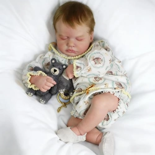 Reborn Baby Doll - 20 Inch Silicone Girl Ages 3+