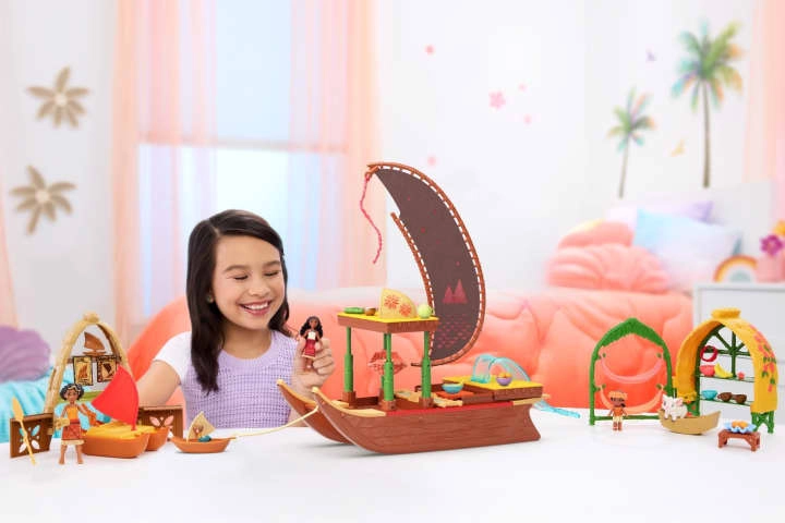 Moana Small Doll + Moni Small Doll + Loto Small Doll + Kele Small Doll + Kotu Small Doll