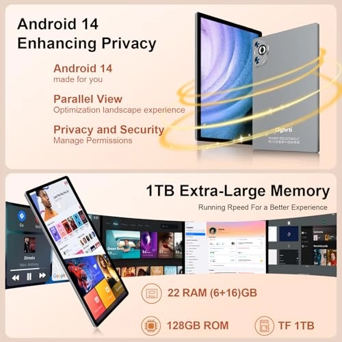 Tablette Tactile - 128GB 10.1"