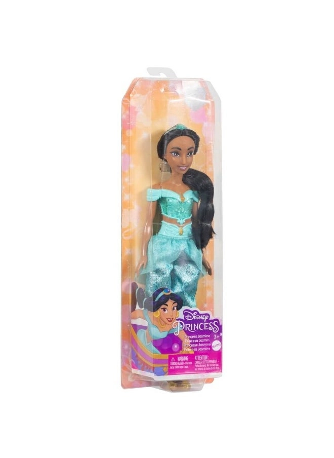 Princess Jasmine Fashion Doll - 32.5 cm Glitter Blue Ages 60+