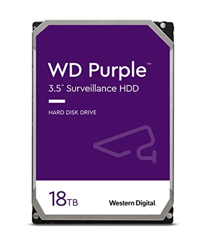WD Purple 3.5" 7200rpm 256MB SATA 1.5Gb/s (WD180PURZ) - 18TB