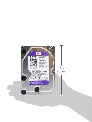 Purple 3.5" 64MB SATA 6Gb/s (WD20PURZ) - 2TB