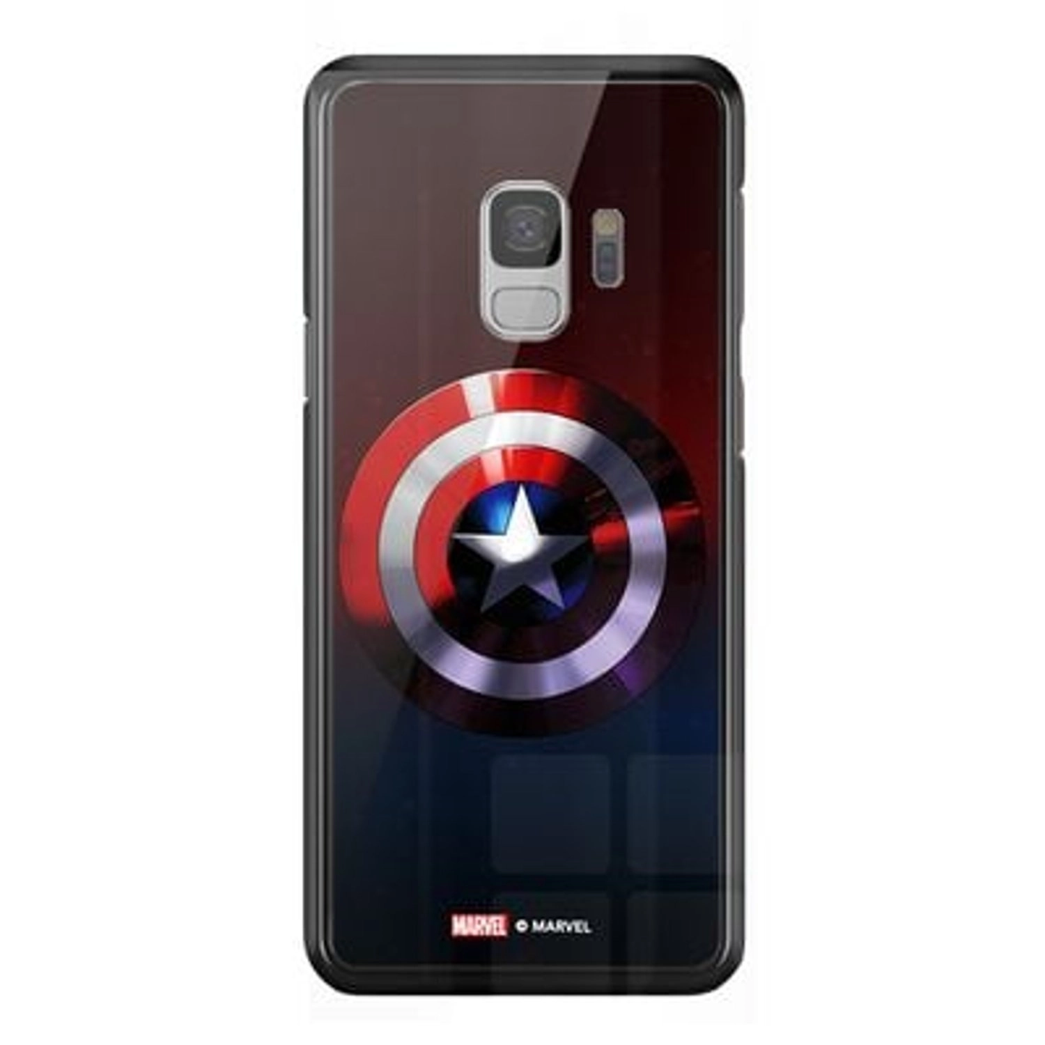 Wackylicious Captain America's Sheild potrait Back Case for Galaxy S9