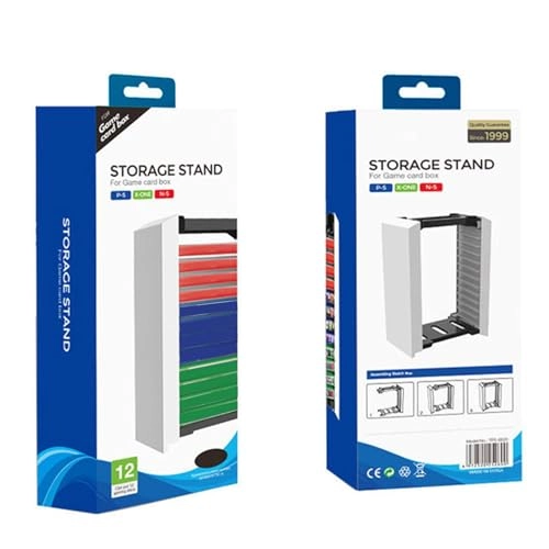 Game Storage Tower - PS3 PS4 PS5 Xbox Switch