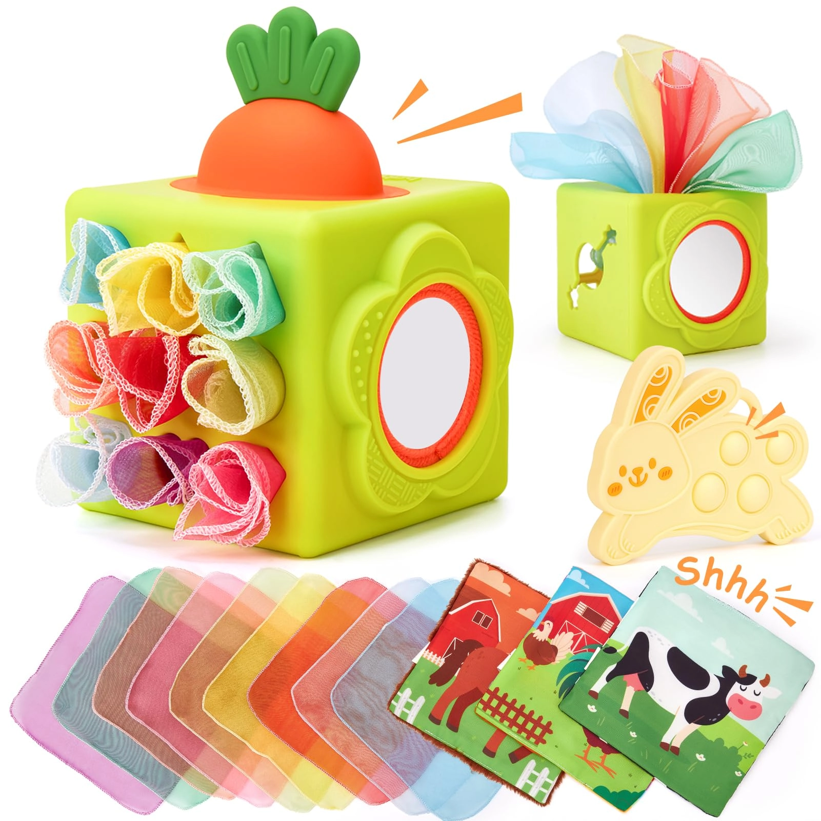 hahaland Baby Tissue Box Toy - 6 month(s)