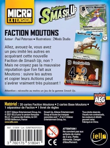 Smash Up: Sheep - Micro-expansion + Smash Up: Penguins (French)