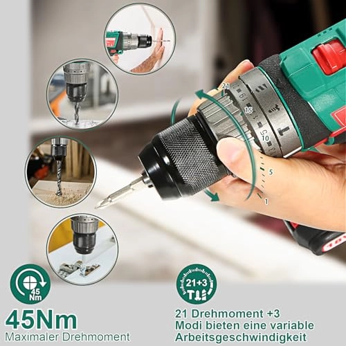 Cordless Drill - 2Ah