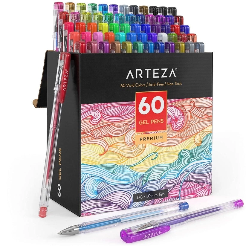 Creativa Middle East Gel Ink Pens - 60 piece(s)