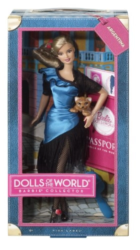 Dolls of the World Argentina - Collector Doll Satin Ages 6+
