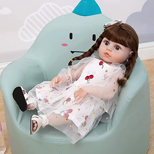 Reborn Baby Doll - 19 Inch Vinyl Girl