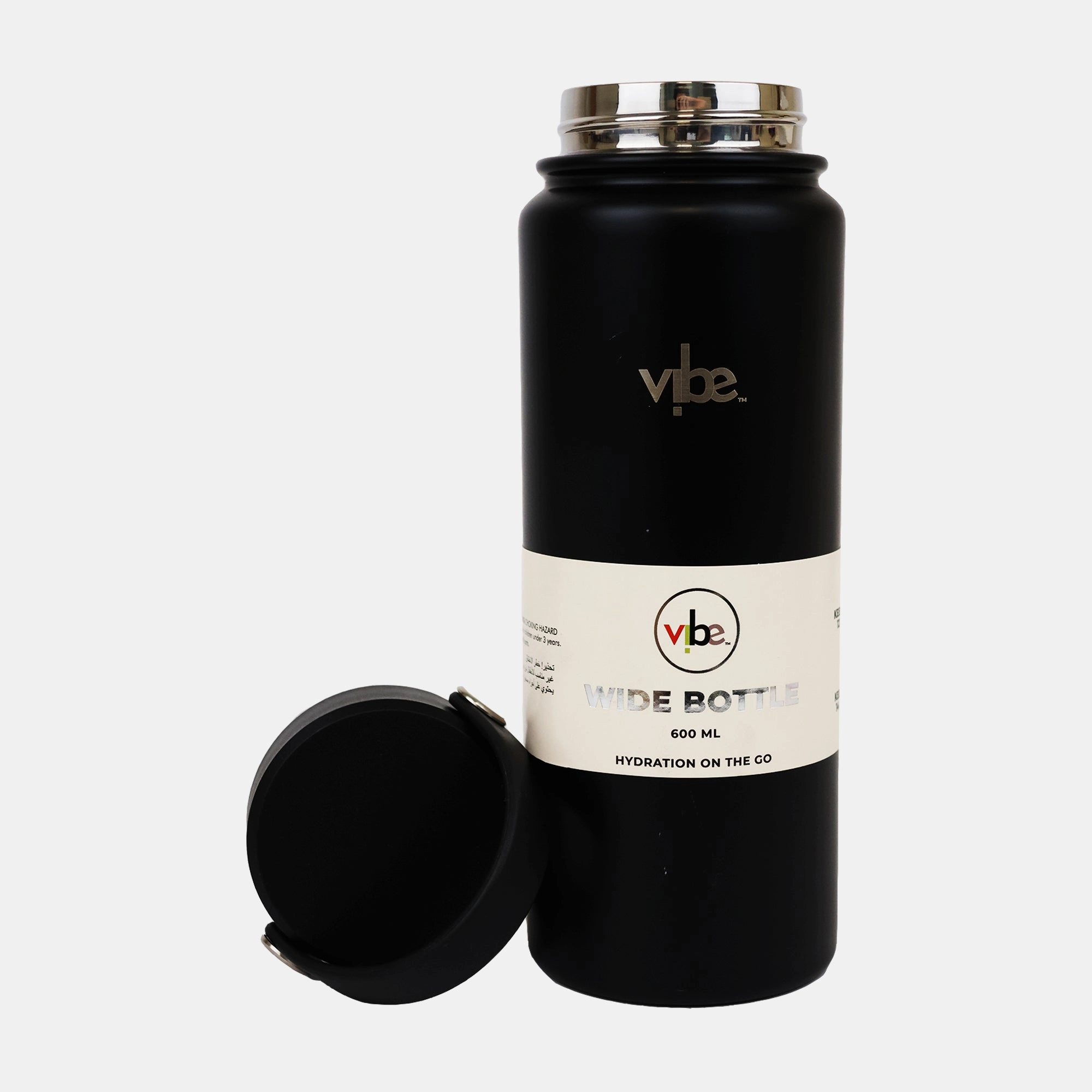 Wide Mouth Water Bottle - 600 ml