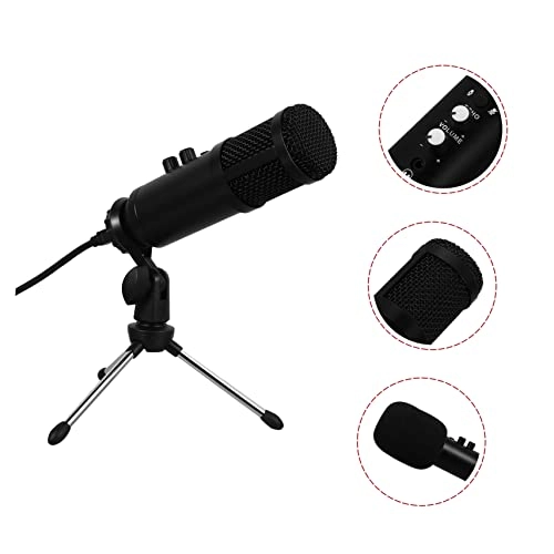 Cardioid Condenser Mic - USB Black Tripod