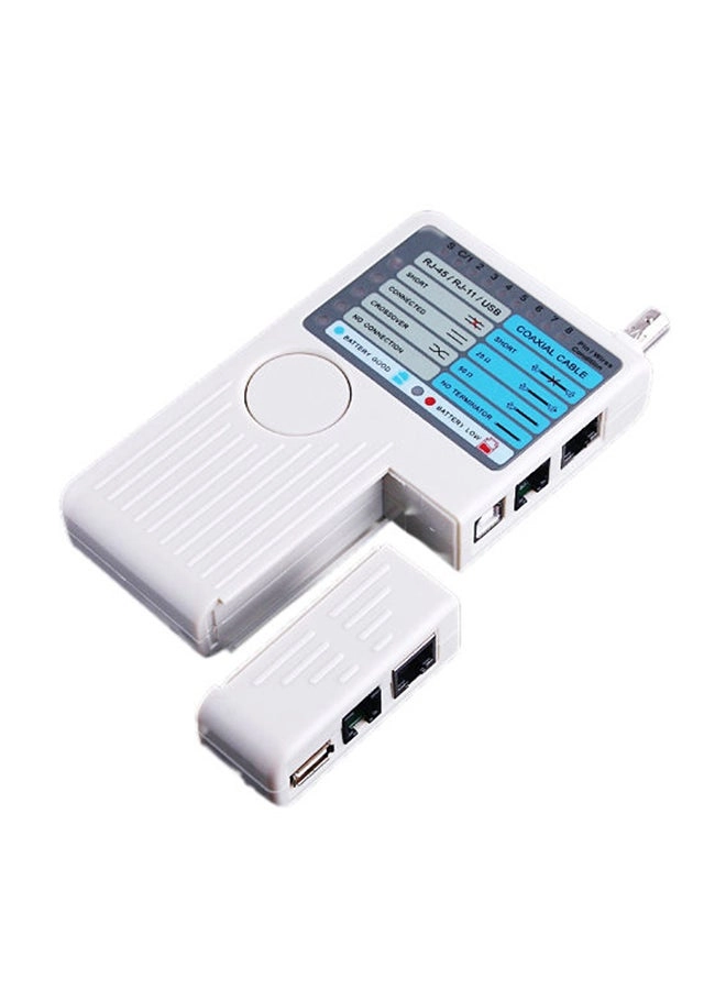 Cable Tester - RJ-45 RJ-11 USB BNC installed wiring