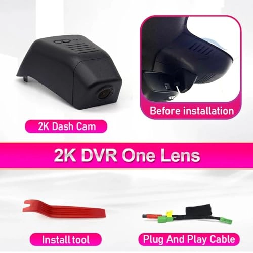 Dash Cam - 2K 1600P Front for Volvo C40