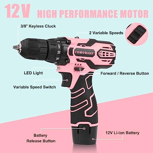 Cordless Drill - 1500mAh 12V