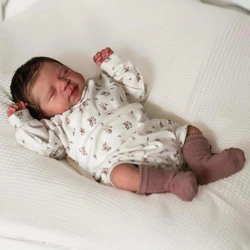 Pascale Reborn Baby Doll - 18 inch Vinyl sleeping Ages 3+