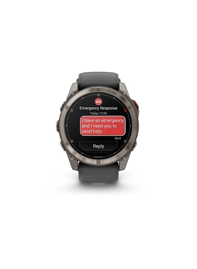 Fenix 8 Pro 51mm Titanium LTE GPS