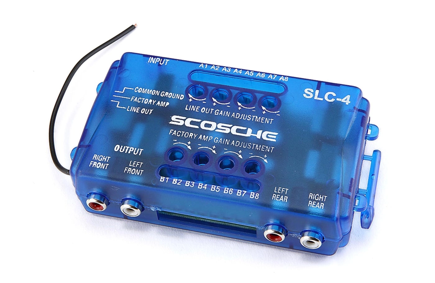 Scosche SLC4 - Line Output Converter 4CH RCA