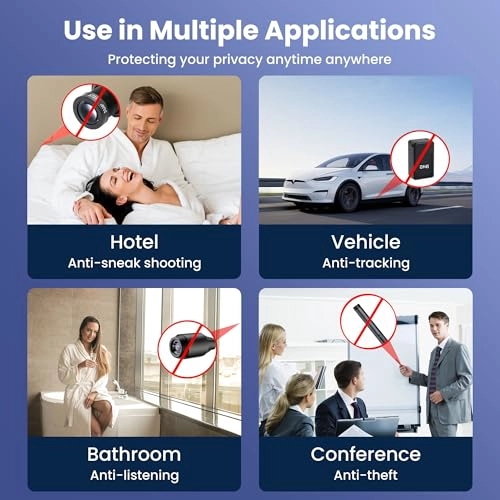 Hidden Camera Detector - 5-in-1 1080p