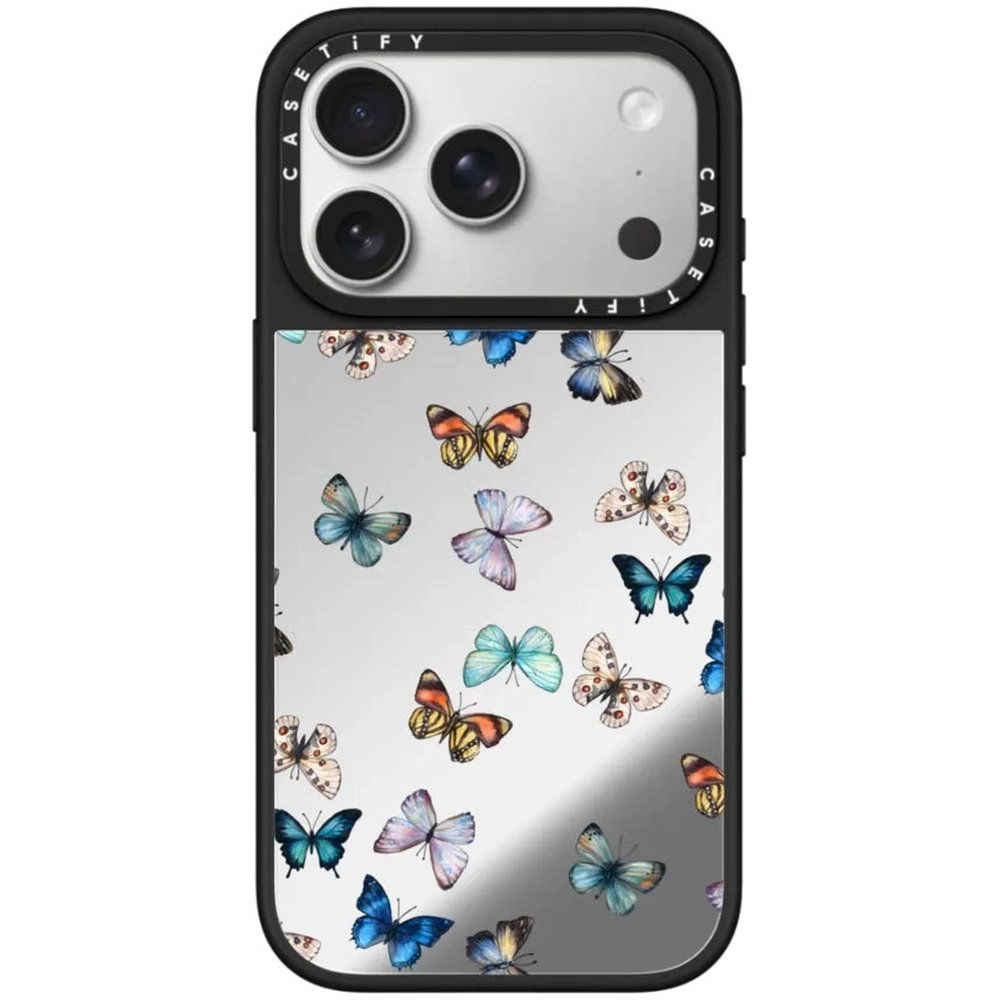 Casetify Mirror Case - Pressed Floral Mirror finish with MagSafe for Apple iPhone 17 Pro
