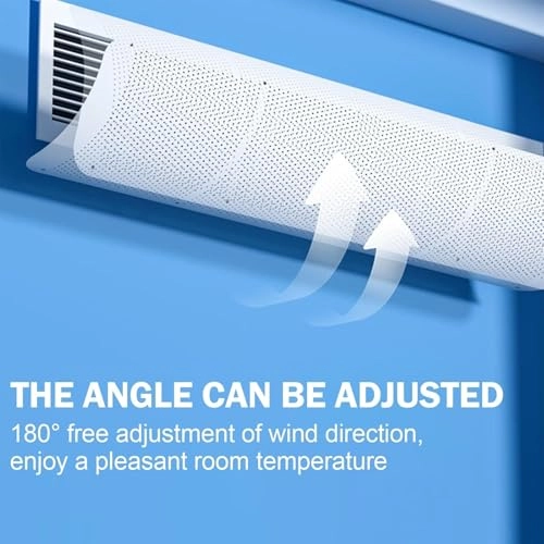 Air Conditioner Deflector - PVC 180° Adjustable
