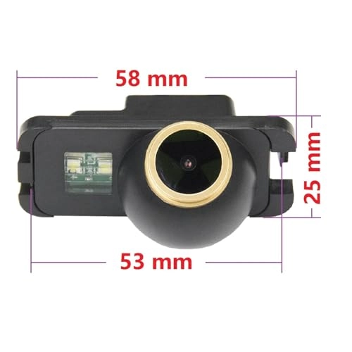 Reverse car rear view camera - Night vision Wired 720 x 540 pixels