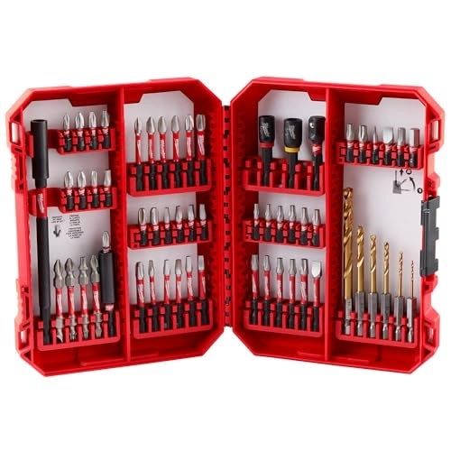 Milwaukee Shockwave Bit & Drill Bit Kit - 60 Pcs