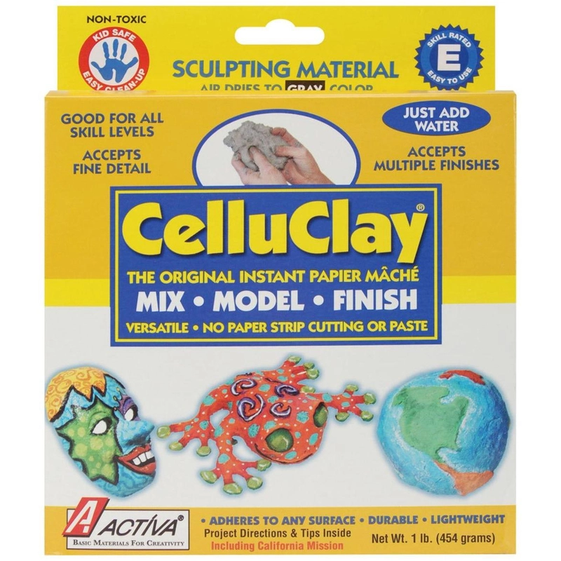 ACTIVA CelluClay - Instant Paper Mache 453.60 g