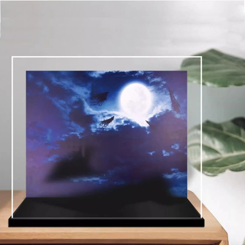 Clear Acrylic Display Case for 71043 - Black Bottom 28.74x18.89x24.80in.