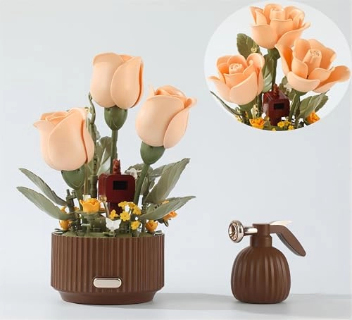 Electric Bouquet Building Kit - Building toy sets 255 pcs Anime, Architecture, Floral, Music