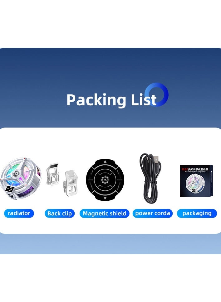 Semiconductor Phone Cooler - RGB Light iPhone 12/13