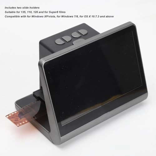 Film Slide Scanner - 1xUSB C 1xMini HD Multimedia Interface